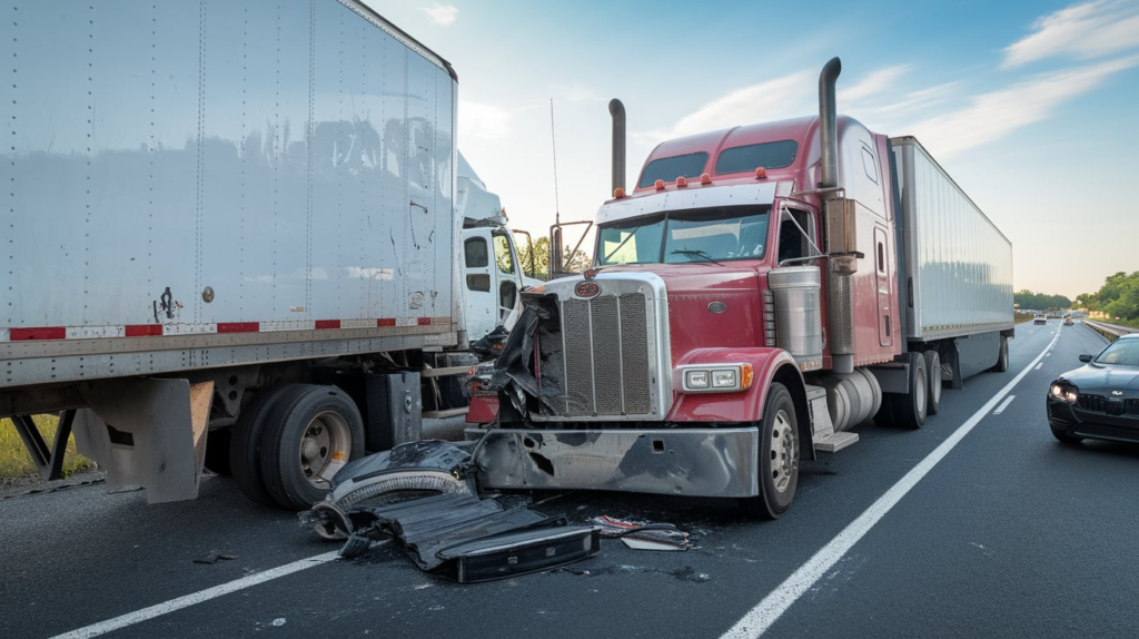 08/26/2024 Semi Accident I-85 Anderson County SC