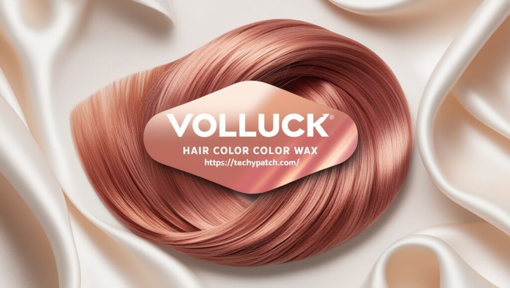 Volluck Hair Color Wax Temporary Hair Color Rose Gold