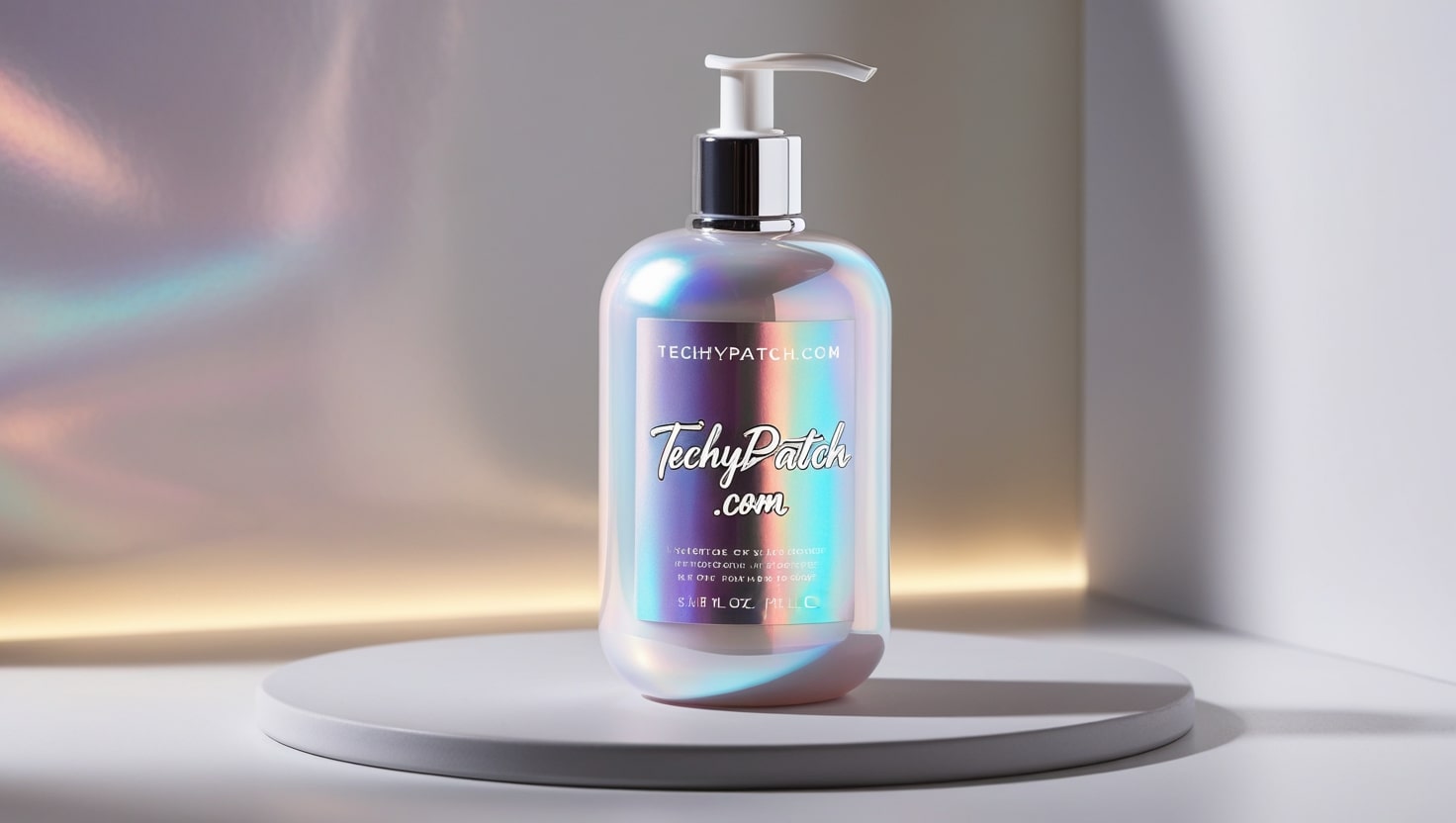 Spectrum Lotion Pump - Iridescent Clear