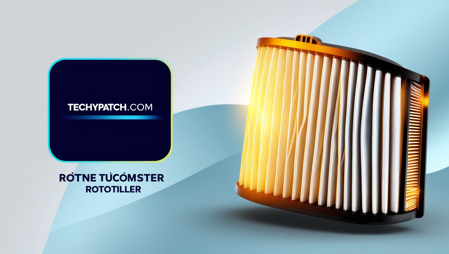 air filter for a rotter tucomster rototiller