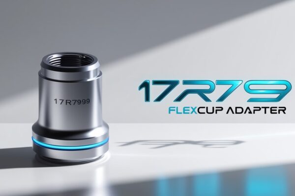 Dimensions of 17R799 Flex Cup Adapter