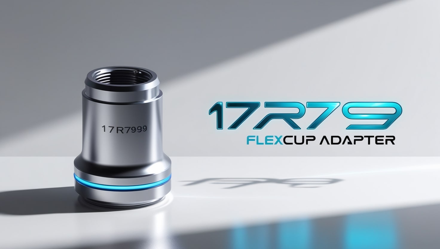 Dimensions of 17R799 Flex Cup Adapter