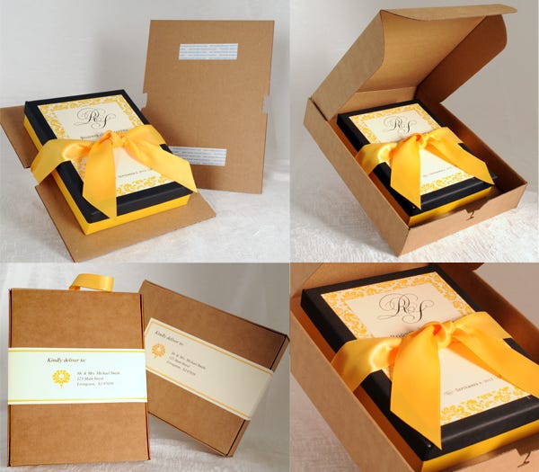 Custom Invitation Boxes
