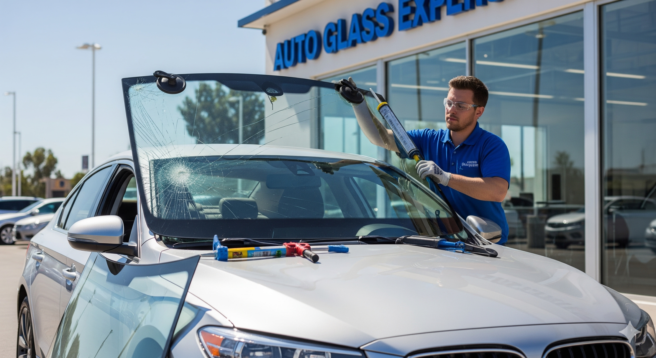 car back glass replacement​