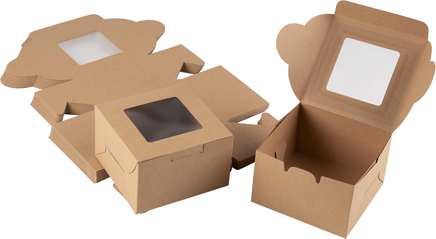 wholesale kraft window boxes