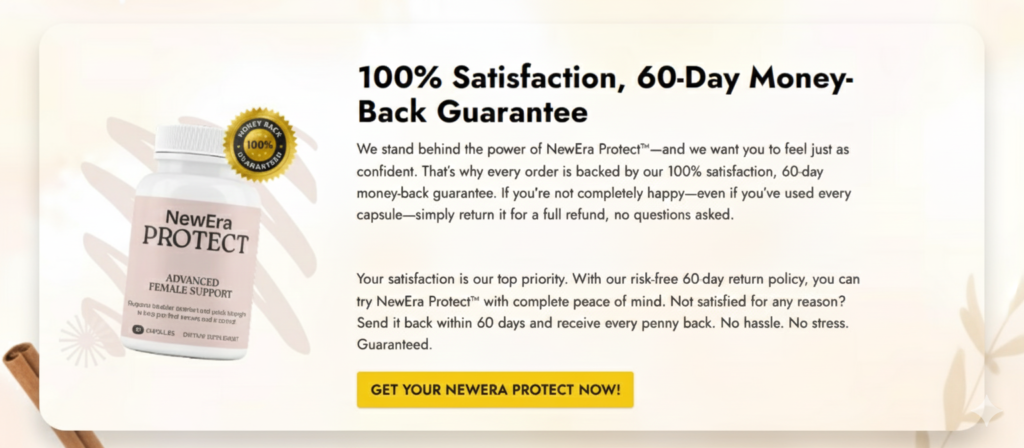 Money-Back Guarantee NEWERA PROTECT