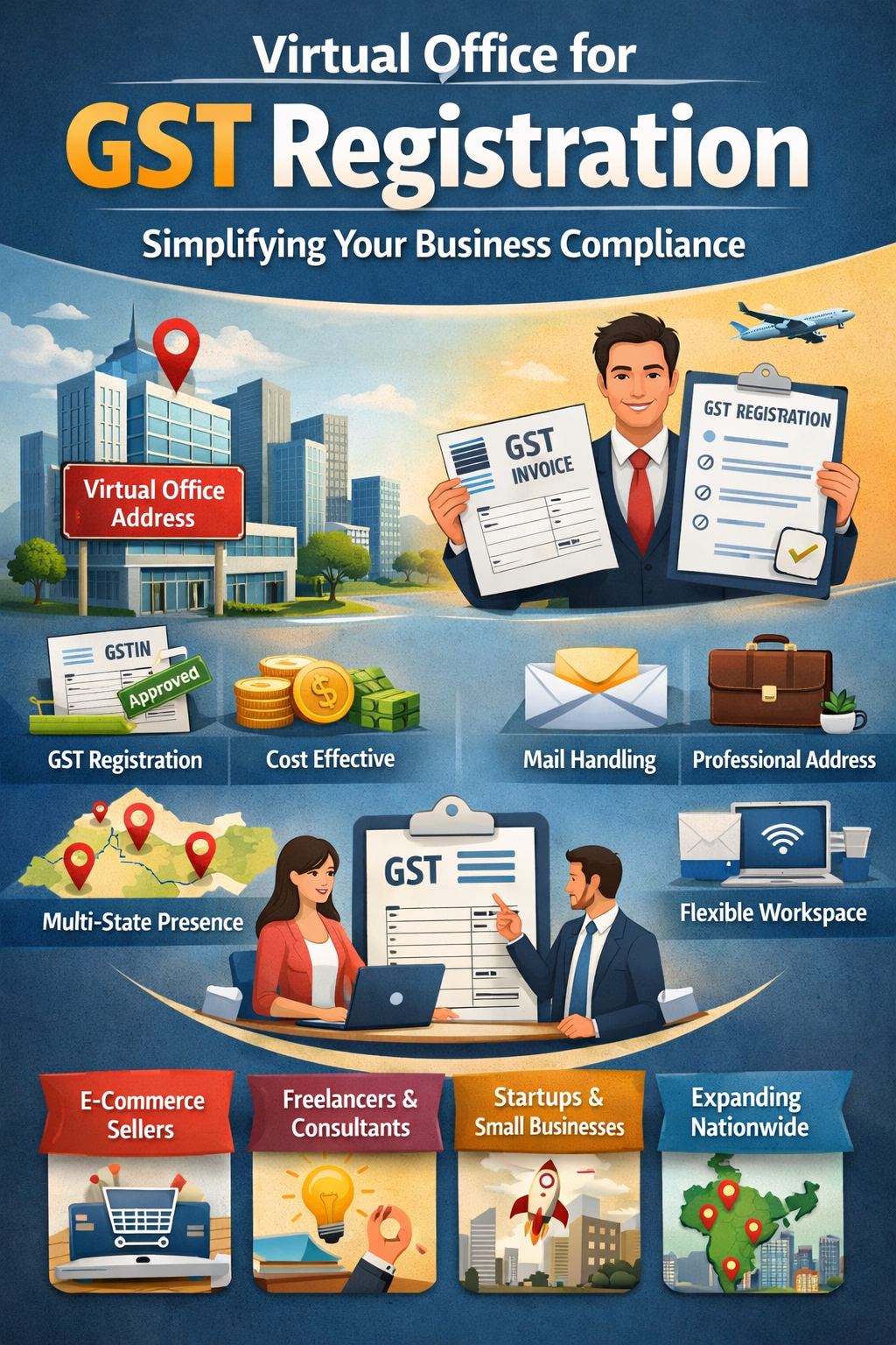 virtual office for gst registration
