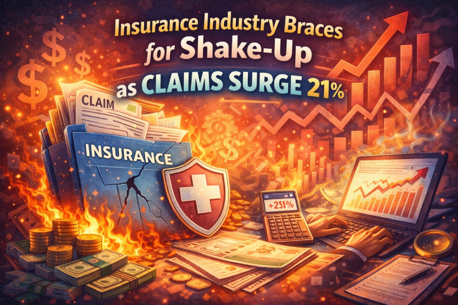 Insurance Industry Braces for Shake-Up as Claims Surge 21%